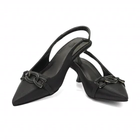 کفش مجلسی زنانه پاشنه‌دار 3 سانت مدل sandal valentino - 0095
