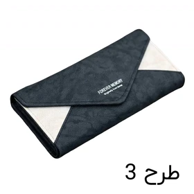 کیف پول سه لت زنانه Forever Memory مدل FM5510 (مشکی)