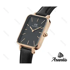 ساعت دنیل ولینگتون زنانه مستطیلی بند چرم w-0783