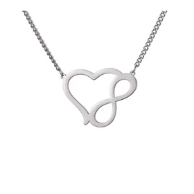 گردنبند عشق نامحدود نقره و زنجیر نقره 925