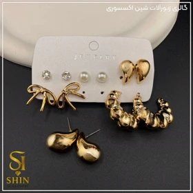 پک گوشواره شش تایی کد pgsh57