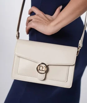 کیف دوشی زنانه چرم مصنوعی بدون دسته دیوید جونز DAVIDJONES