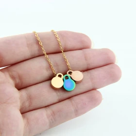 گردنبند دخترانه مدل قفل