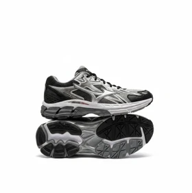 کفش کتانی میزانو هالو میکس نقره ای مشکی کد 295056