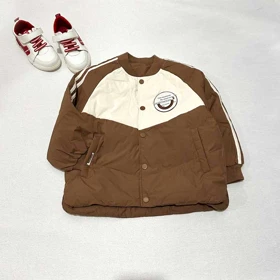 کاپشن بچه گانه خارجی طرح VAU MONEY