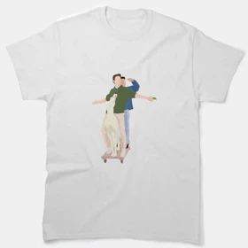 تیشرت friends طرح Joey Dog Ride