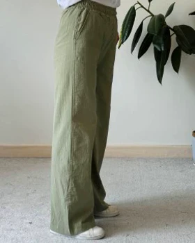 شلوار بگ کتان (ارسال رایگان)