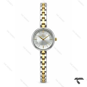 ساعت زنانه الگانس رفرنس EL007 دورنگ طلایی صفحه سیلور Elegance-11492-L