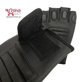 دستکش نیم پنجه چرم (تاکتیکال و ورزشی)