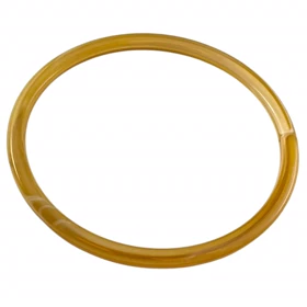 دستبند زنانه بنگل رزینی طرح عسلی مدل املیرا