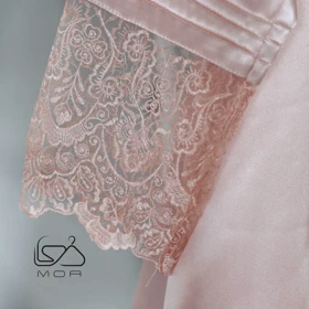 ست لباس خواب ساتن ابریشمی کد 4040