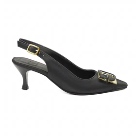 کفش مجلسی زنانه پاشنه‌دار 5 سانت مدل 400941 _ sandal valentino