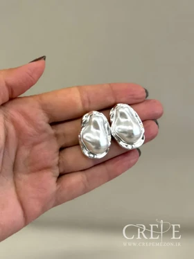 گوشواره صدف باروک