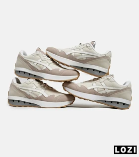 کفش کتانی مردانه کرم طوسی ASICS gel extreme 33