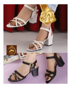 کفش صندل پاشنه‌دار مجلسی و تابستانه زنانه