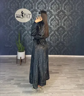 مانتو مخمل راه راه کد : 7913