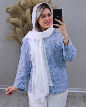شومیز گل گچی