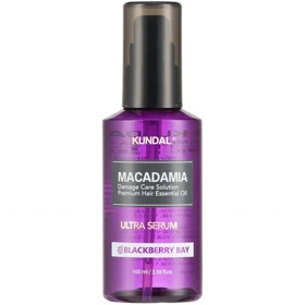 سرم مو ماکادامیا کوندال مدل بلک‌بری بی (Kundal Macadamia Hair Serum – Blackberry Bay) – 100 میل