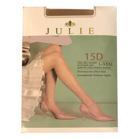 جوراب شلواری شیشه ای 15D برند JULIE