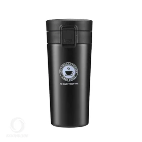تراول ماگ کافی COFFEE TIME 380ML (مشکی)