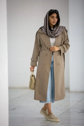 بارانی پارکا بلند ژیله پیلی