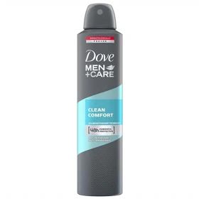 اسپری دئودورانت مردانه 48 ساعته داو Dove مدل Men+Care حجم 250ml