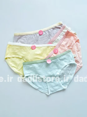 شورت اسلیپ نخ پنبه عروسکی پارچه طرح دار