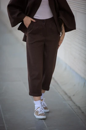 شلوار زنانه خمره ای فوتر