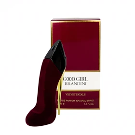 عطر ادکلن زنانه برندینی گودگرل ولوت فتال Brandini Good girl velvet fatale حجم 33 میل