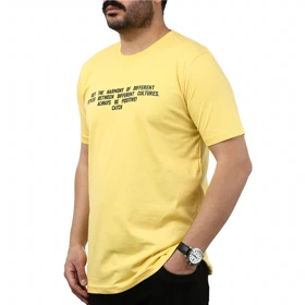 تیشرت آستین کوتاه چاپی مردانه سیزر مدل 15518810