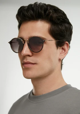 عینک آفتابی دی فرانکلین مدل D.franklin Roller TR90 Milky Brown / Grad Brown