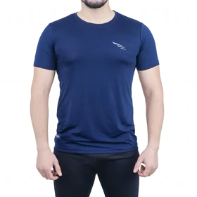 تیشرت ورزشی یقه گرد مردانه تن زیب 204