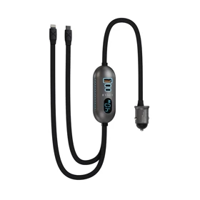 شارژر فندکی 84w لولو مدل LEVELO Polix
