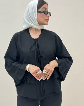 مانتو چین‌دار عروسکی پفکی