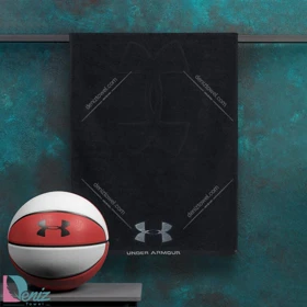 حوله ورزشی under armour مشکی خاکستری