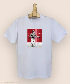 تیشرت مردانه و زنانه طرح کریستیانو رونالدو کد 961