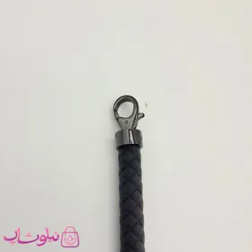 دستبند امگا رابر مشکی قفل مشکی مردانه زنانه کیفیت مستر