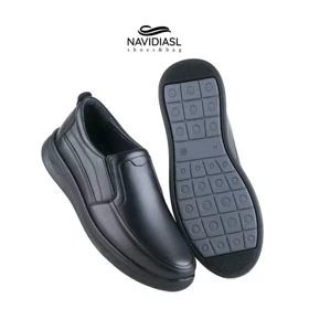 کفش چرم مردانه مدل پوریا کد 7077025