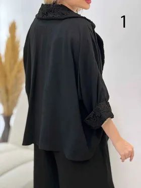 ست کت و دامن شلواری تک دکمه