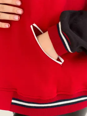 بامبر جکت قرمز