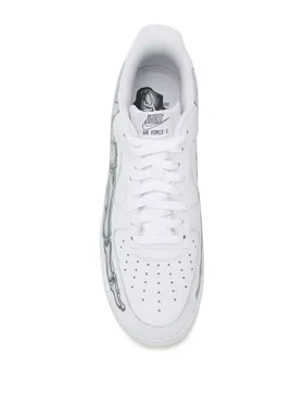 کتانی نایک ایرفورس وان اسکلتون سفید Nike Air Force 1 Low "Skeleton - Black" sneakers