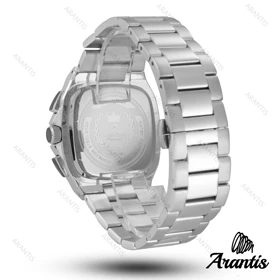 ساعت رومانسون مردانه دایمند سه موتوره مردانه صفحه سبز m-10056