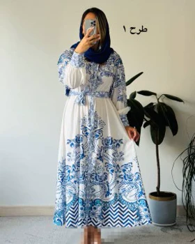 پیراهن طرحدار مزونی پریچهر