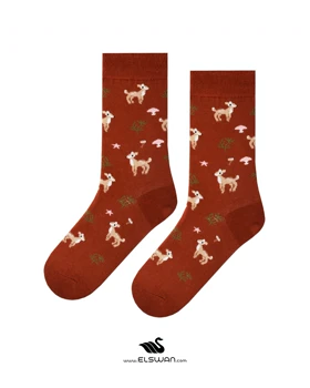 جوراب ساقدار پنبه mini deer