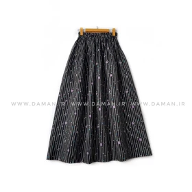 دامن گل‌دار قد 90 کد (R 640)