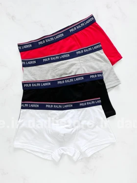 شورت نخ پنبه پادار جعبه ای مردانه پولو Polo