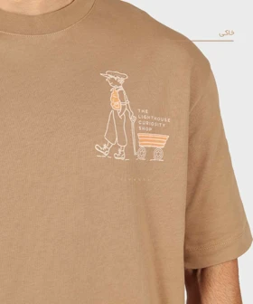 تیشرت لش طرح مینیمال 1725