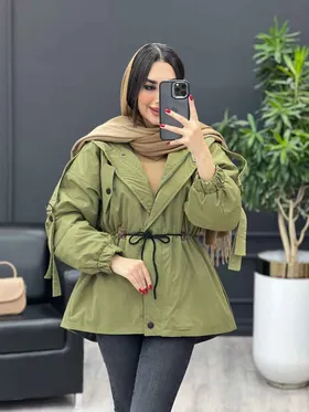 کاپشن بغل سه دکمه