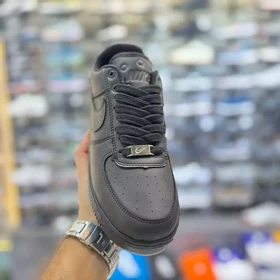 کفش روزمره زنانه نایکی مدل ایرفورس تمام مشکی کیفیت عالی