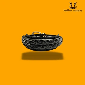 دستبند چرم وارک مدل دارا کد rb374